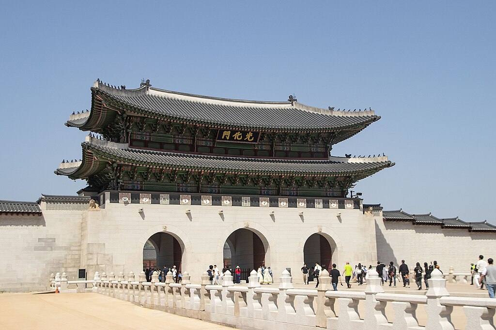 Gwanghwamun, and waldae which restored in 2024