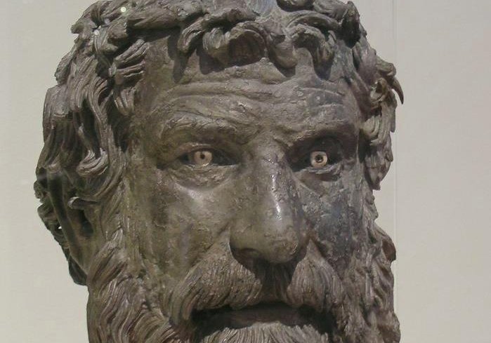 Bronze of Philitas, the philosopher (c. 250–200 BCE)