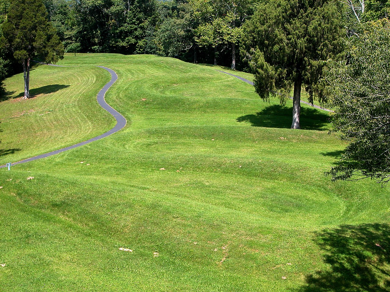 Serpent mound - a Native American burial ground