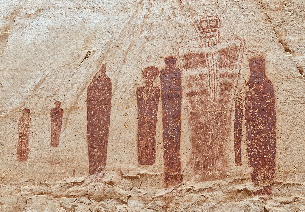 Holy Ghost Panel, Great Gallery, Canyonlands National Park