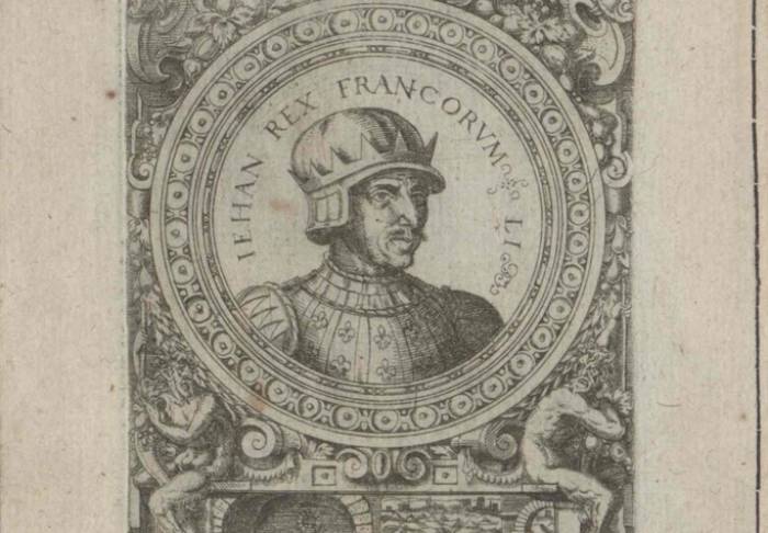 Portrait of John II of France, also known as John the Good, King of France.