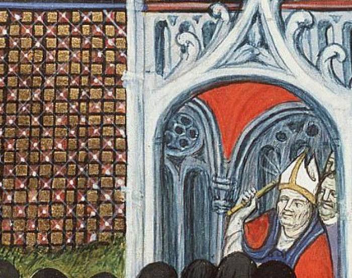 The funeral procession of John II of France