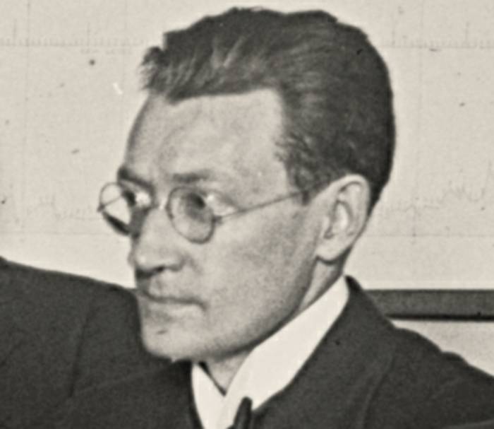 William Francis Gibbs in suit