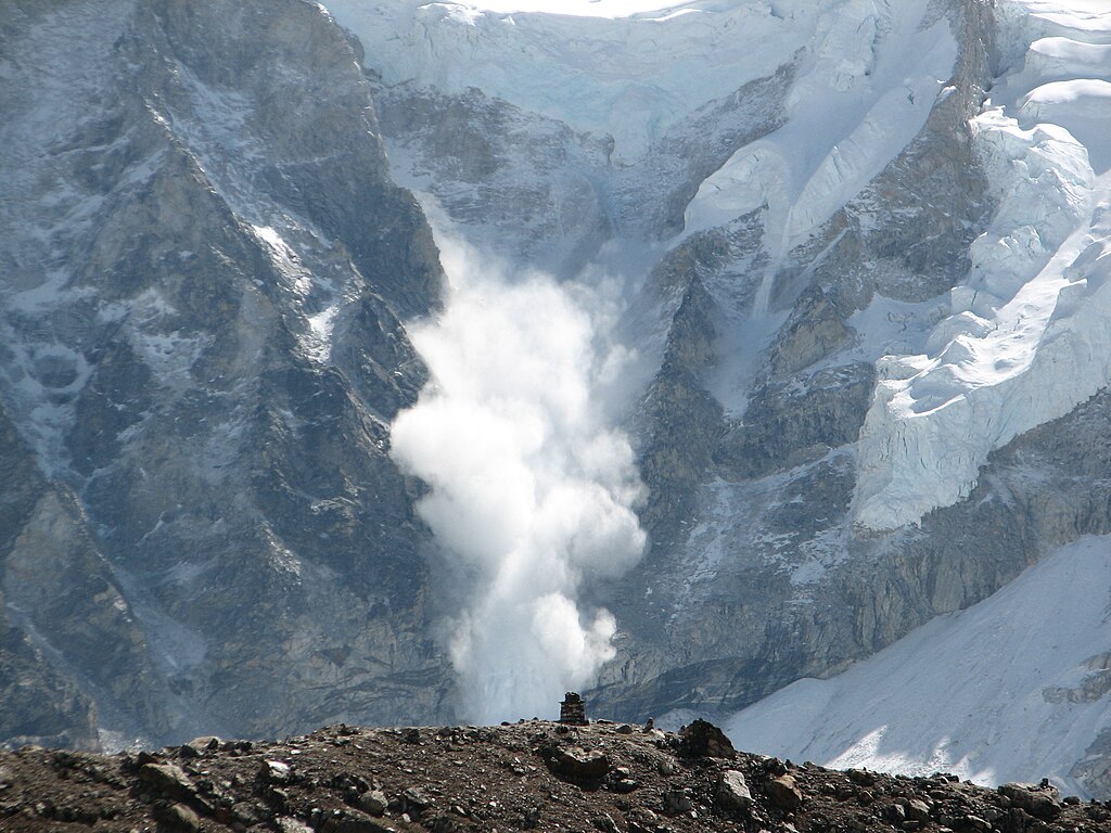 Avalanche On Everest