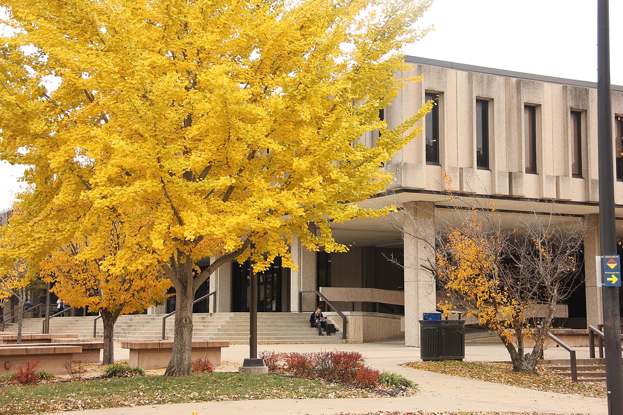 Wescoe Hall In Autumn 2021