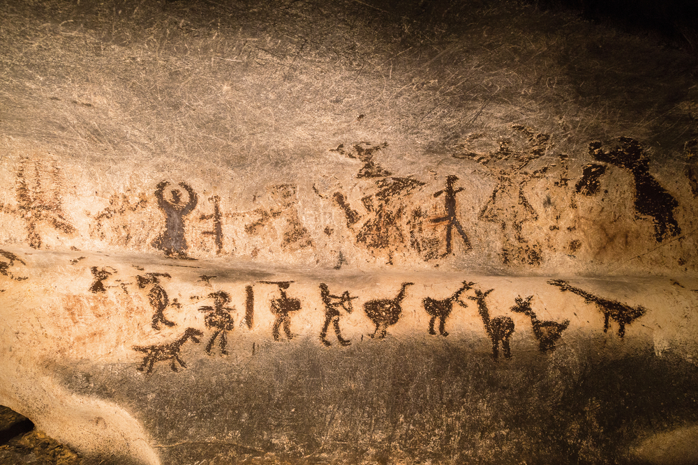 Beautiful cave paintings