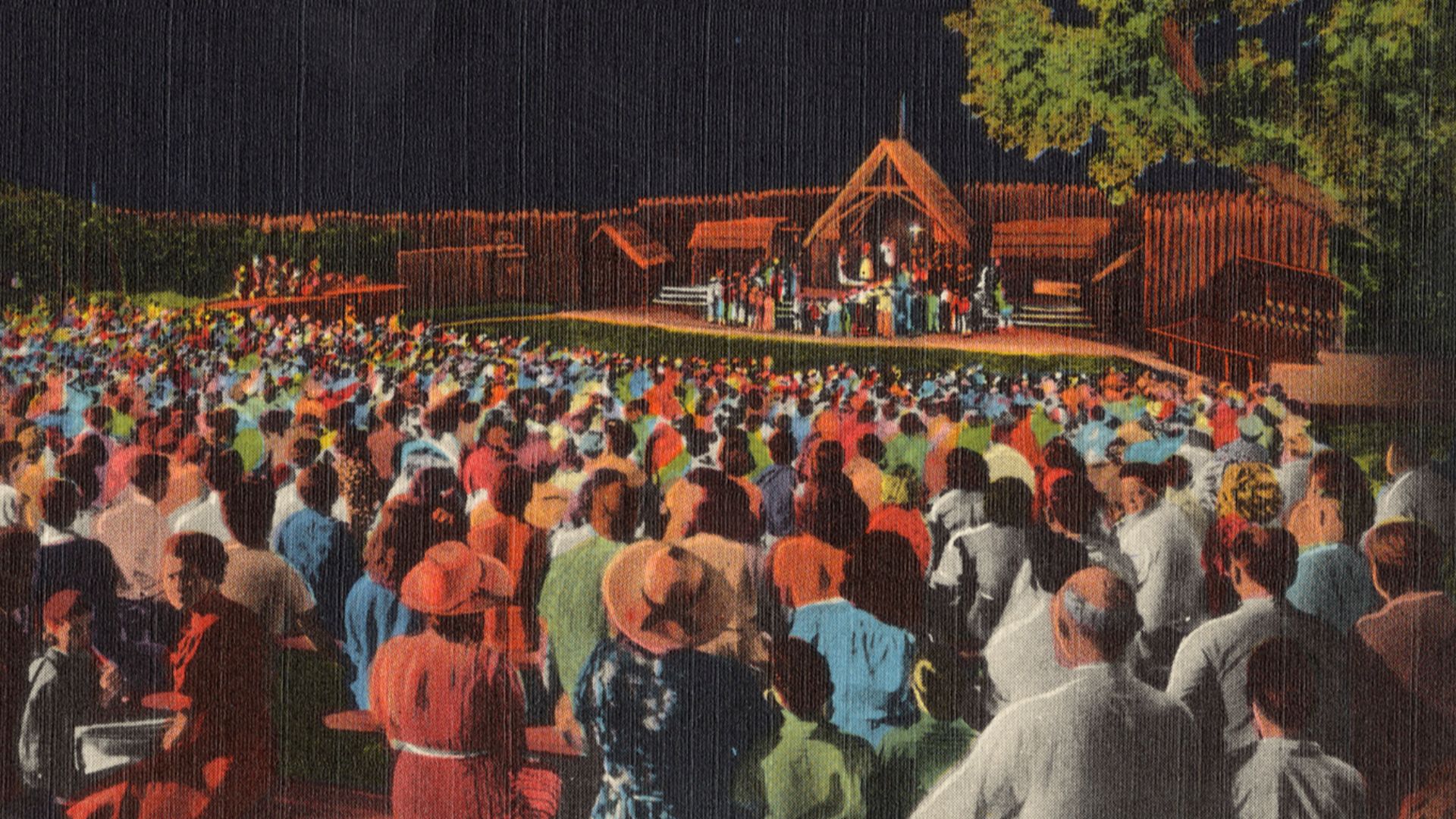 File:The Baptism of Virginia Dare -- A scene in Paul Green's