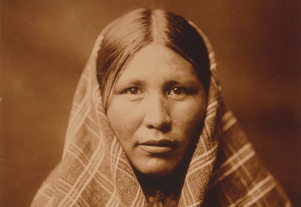 A Portrait of A Nespelem woman in 1911