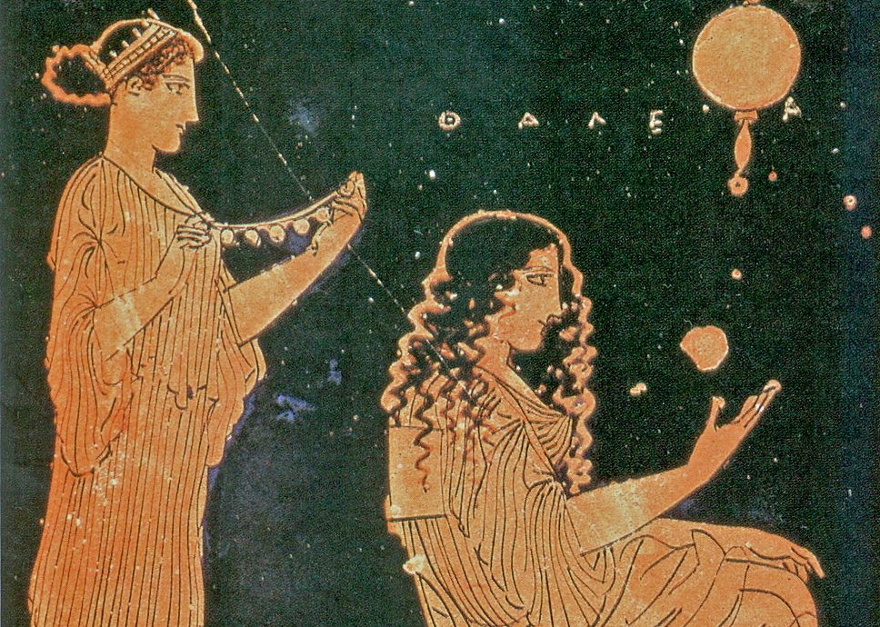 Preparations For A Wedding - Ancient Greek Ceramic Painting