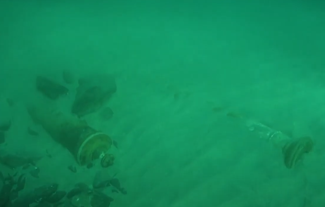 A screenshot of the video about Spanish Armada Wrecks