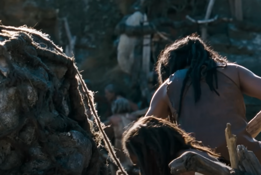 A screenshot of the movie 10000 BC