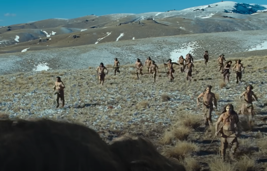 A screenshot of the movie 10000 BC