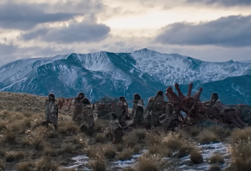 A screenshot of the movie 10000 BC