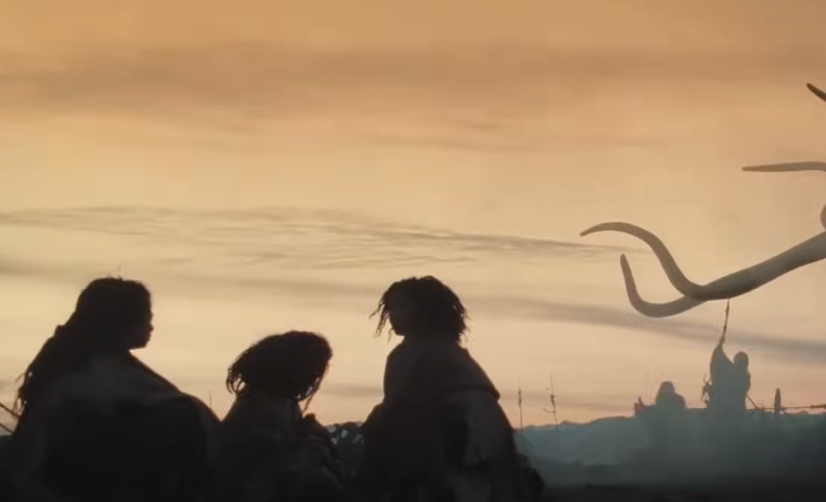 A screenshot of the movie 10000 BC