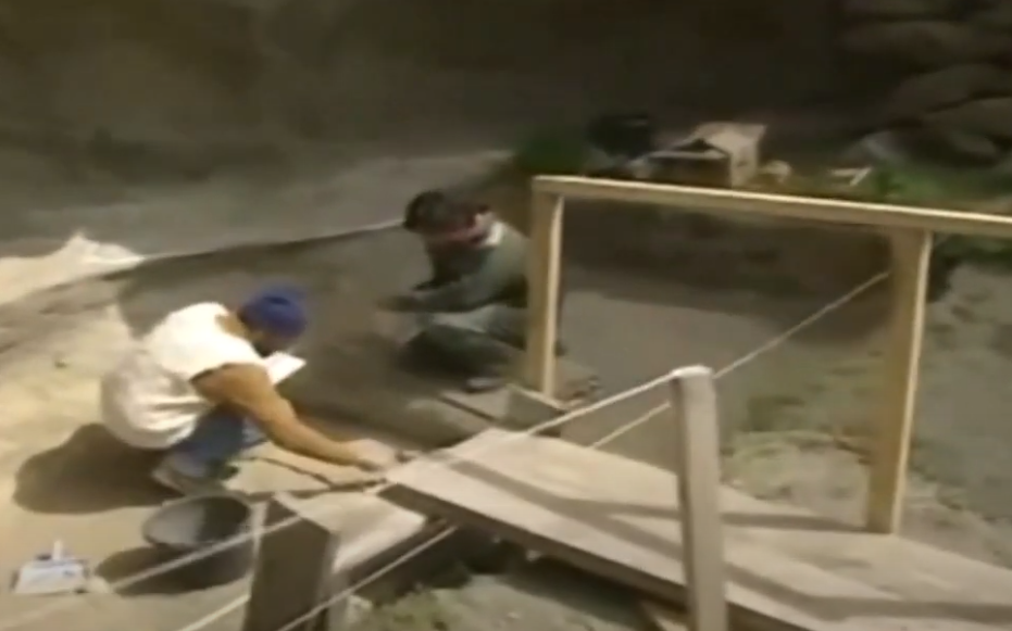 A screenshot of the documentary Ancient Voices