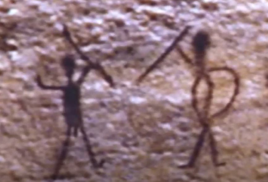 A screenshot of the documentary Ancient Voices