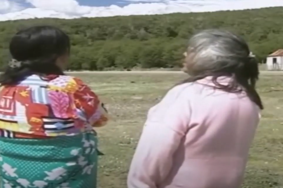 A screenshot of the documentary Ancient Voices