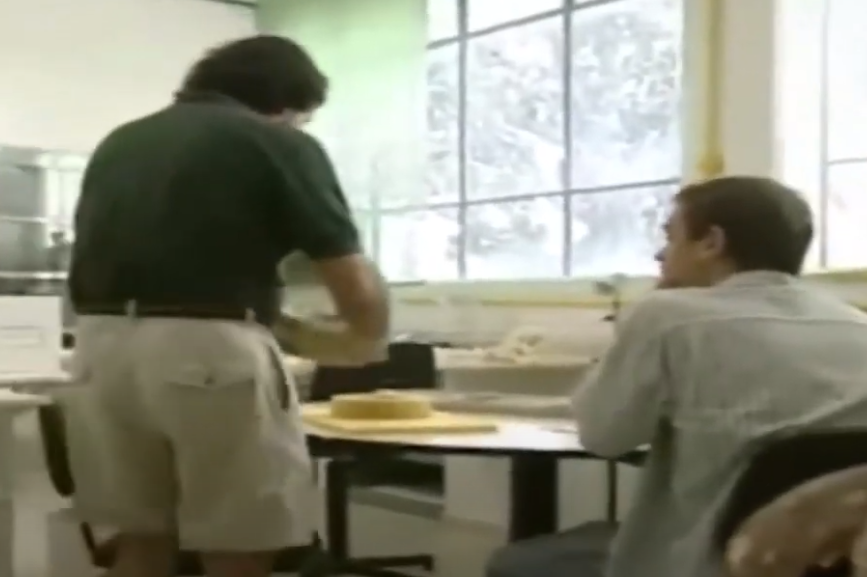 A screenshot of the documentary Ancient Voices