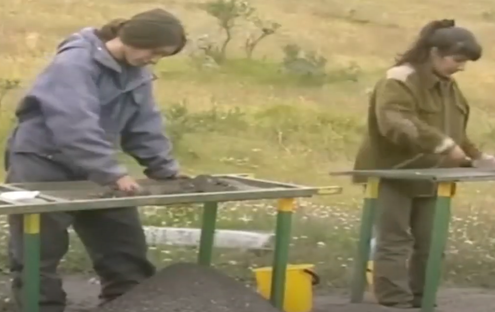 A screenshot of the documentary Ancient Voices