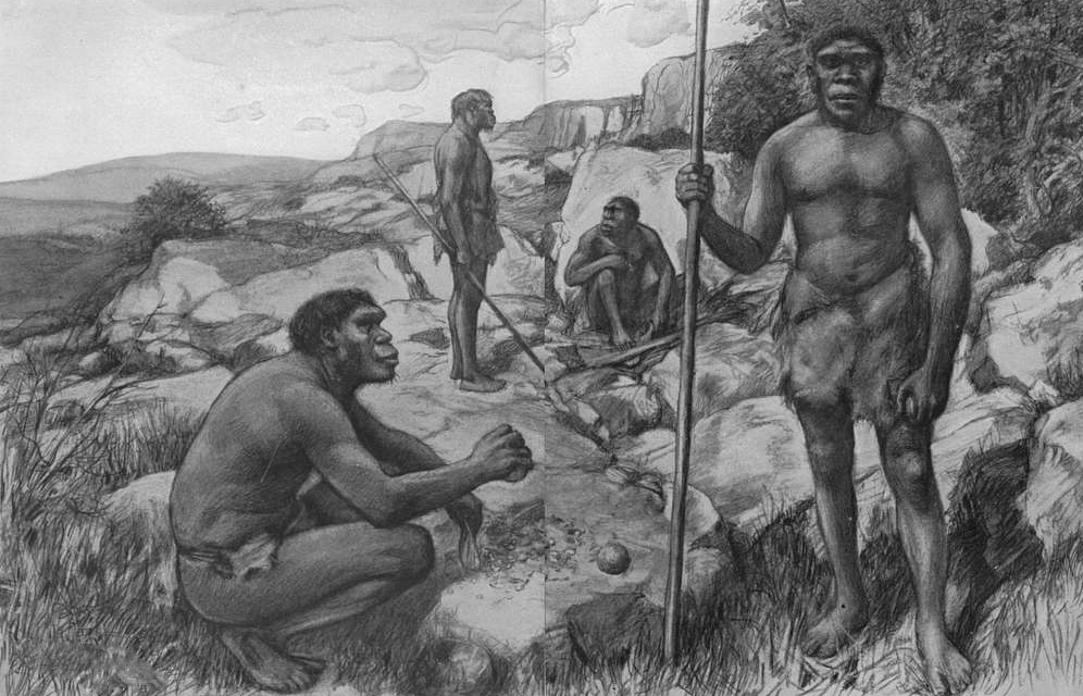 Rhodesian Men drawing