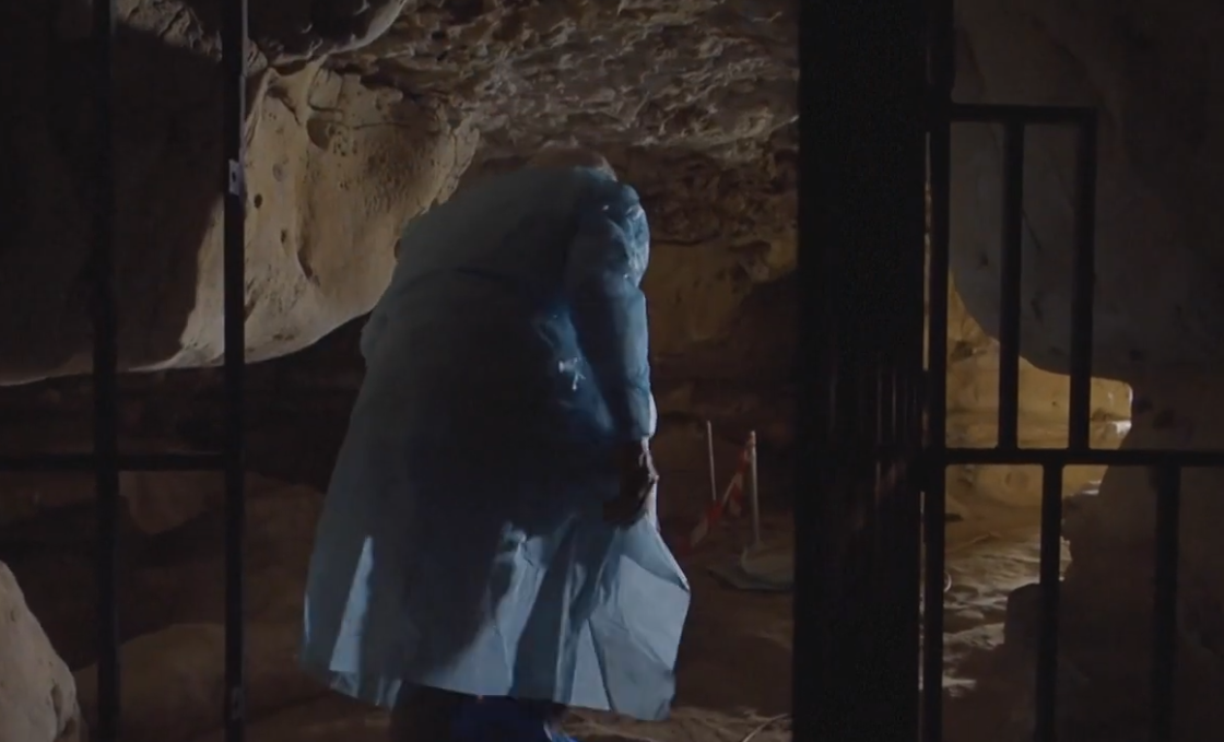 Neanderthal cave in France