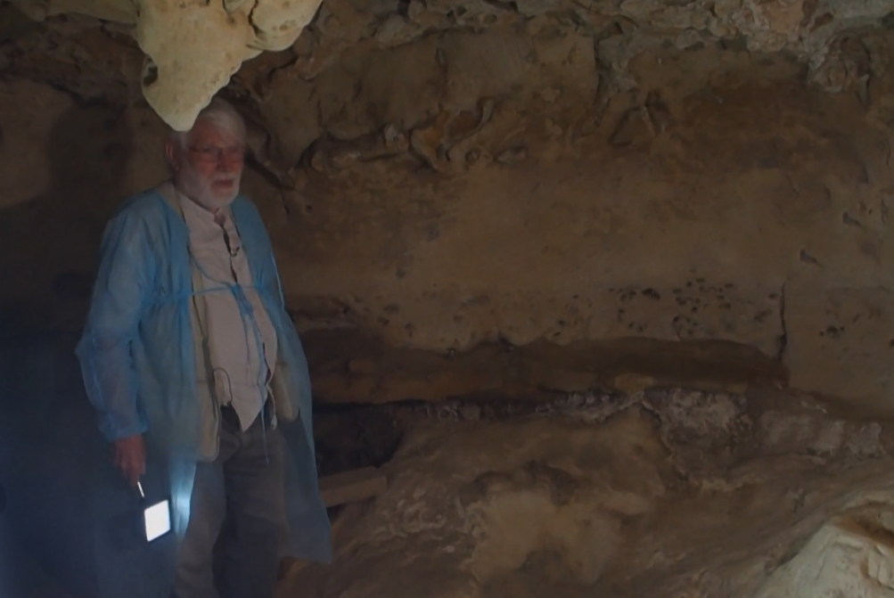 Neanderthal cave in France
