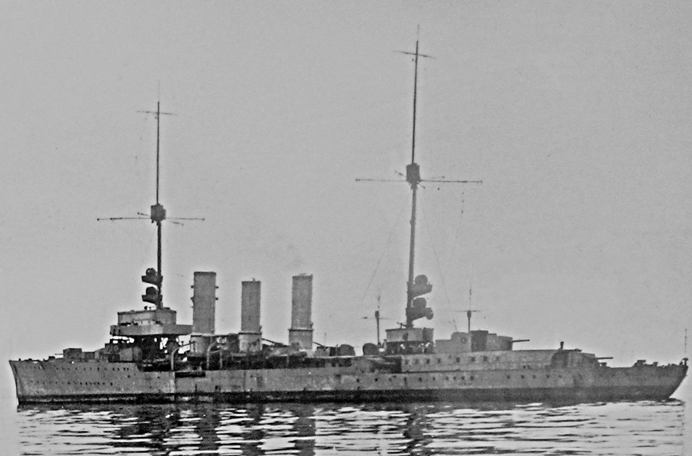 SMS Koln (1916) launched on 5 October 1916