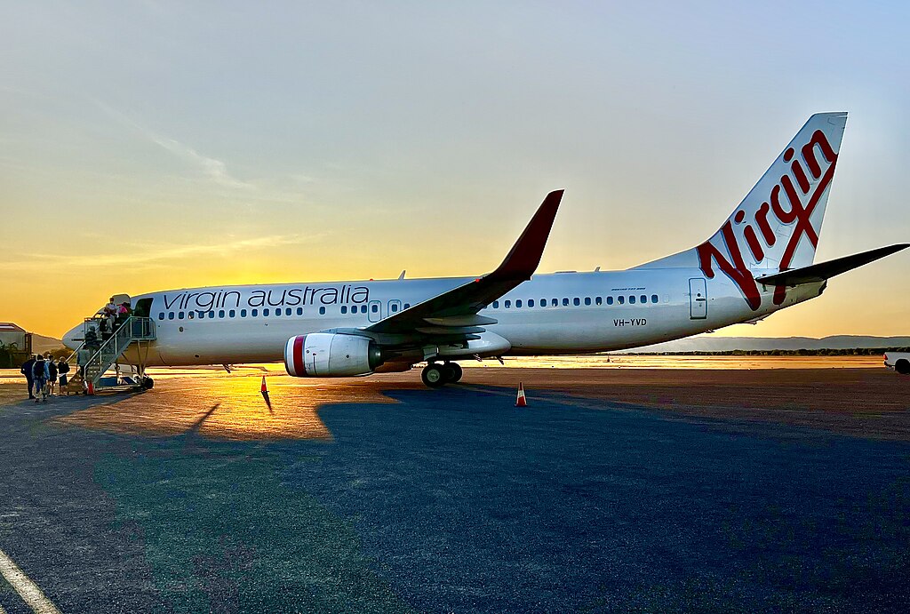 Virgin Australia Aircraft At East Kimberley Regional Airport