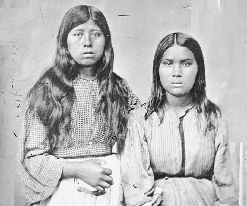 Portrait Of Two Girls 1868