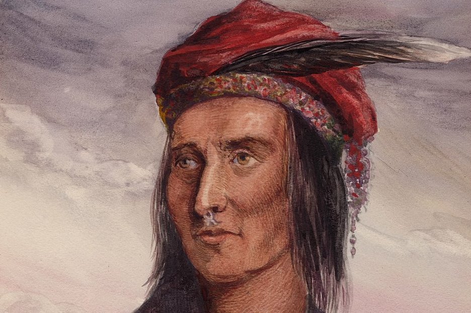 Tecumseh, by Benson Lossing in 1848