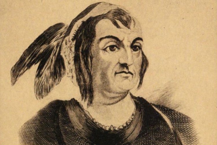 Técumseh the famous warrior and leader of the Shawnee people