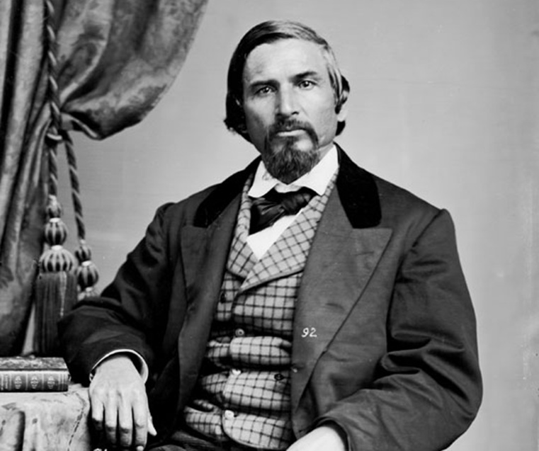 Portrait (Front) Of Faunceway Baptiste Or Battice (Mixed Blood) 1868