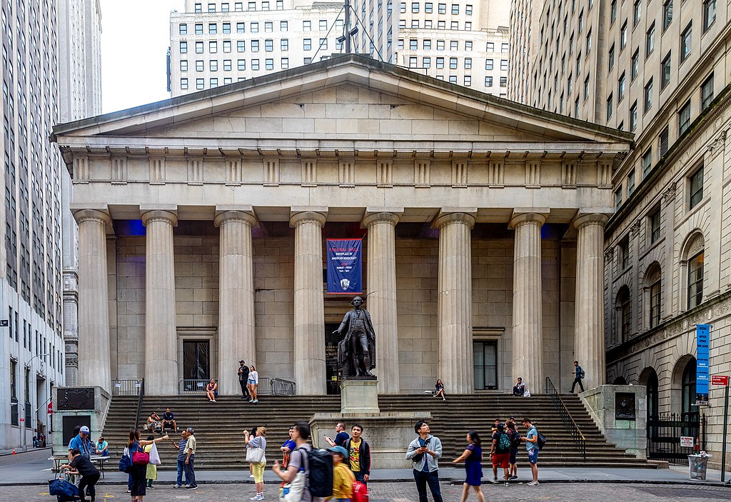 Federal Hall was the first capitol building of the United States under the Constitution