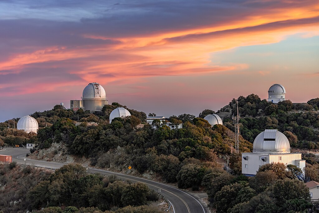 Kitt Peak National Observatory in the Quinlan Mountains