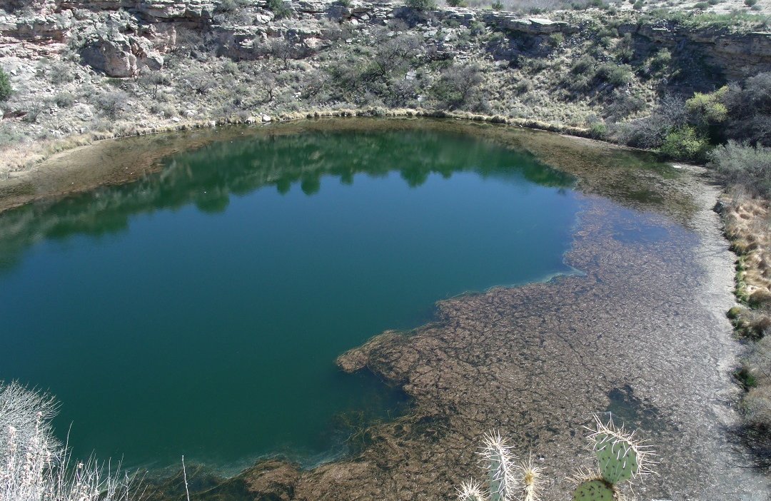Montezuma Well is a detached unit of Montezuma Castle National Monument