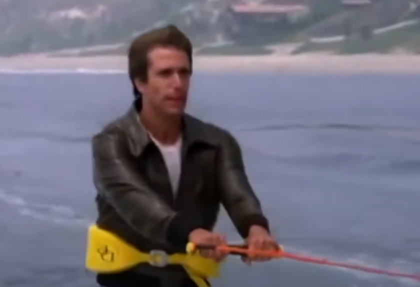 A screenshot of the TV Show Happy Days