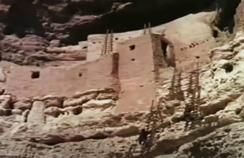 Screenshot of the movie Flaming Feather