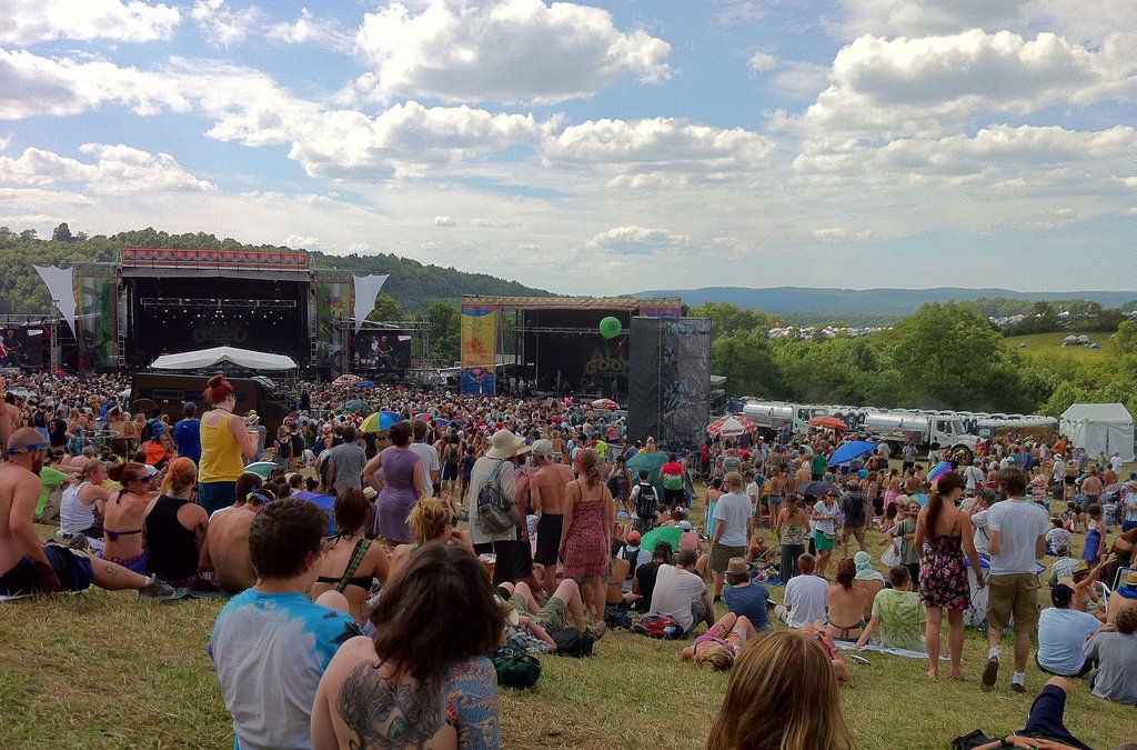 All Good Festival Marvin's Mountaintop Outside Masontown WV