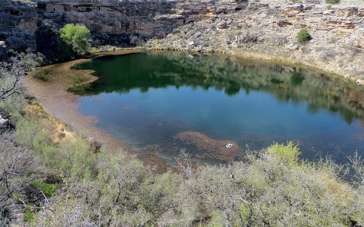 Montezuma Well is a detached unit of Montezuma Castle National Monument
