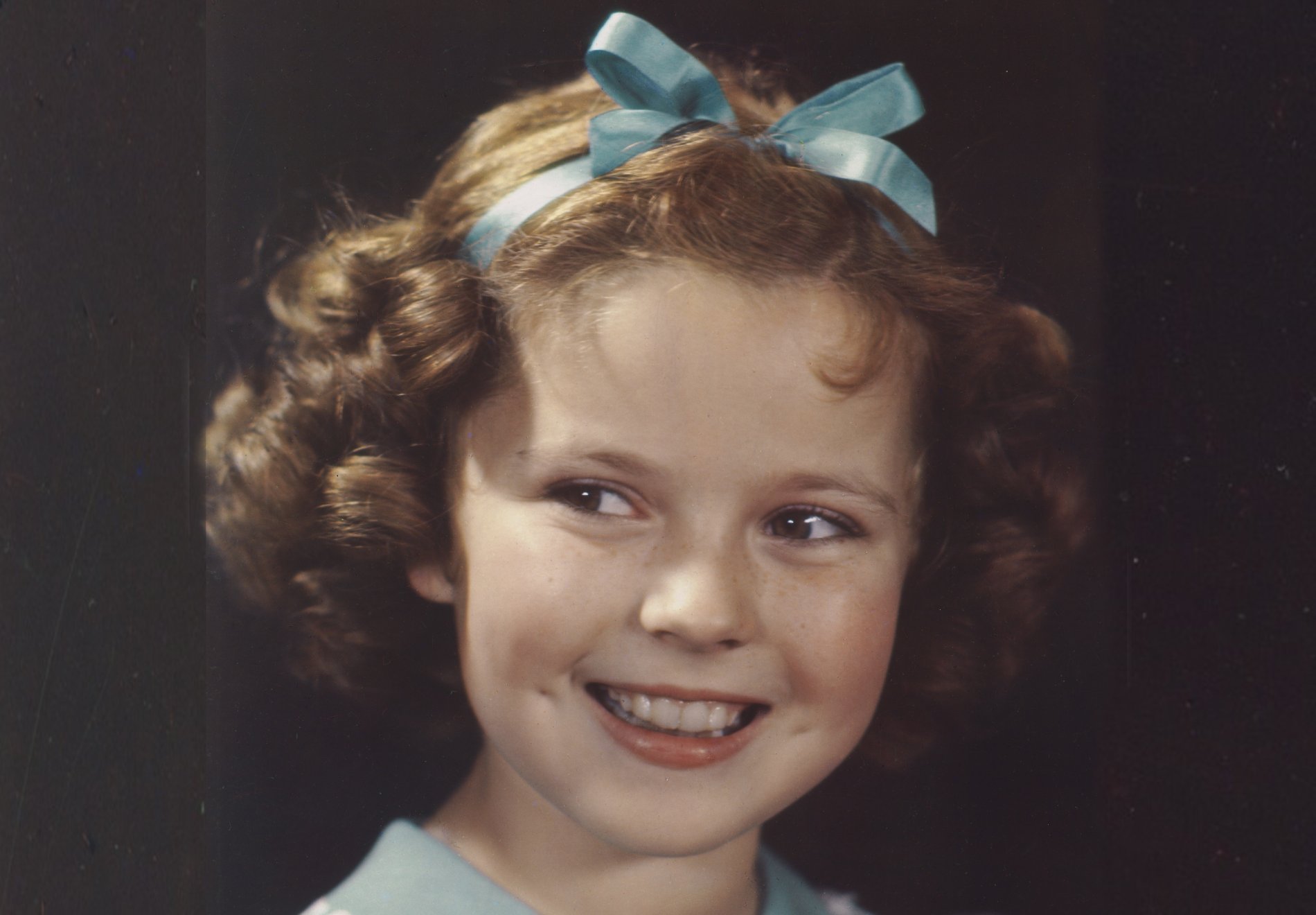 Portrait of Shirley Temple in 1938