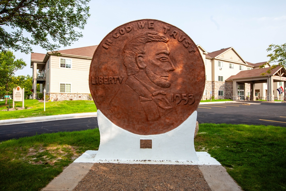 The world's largest penny