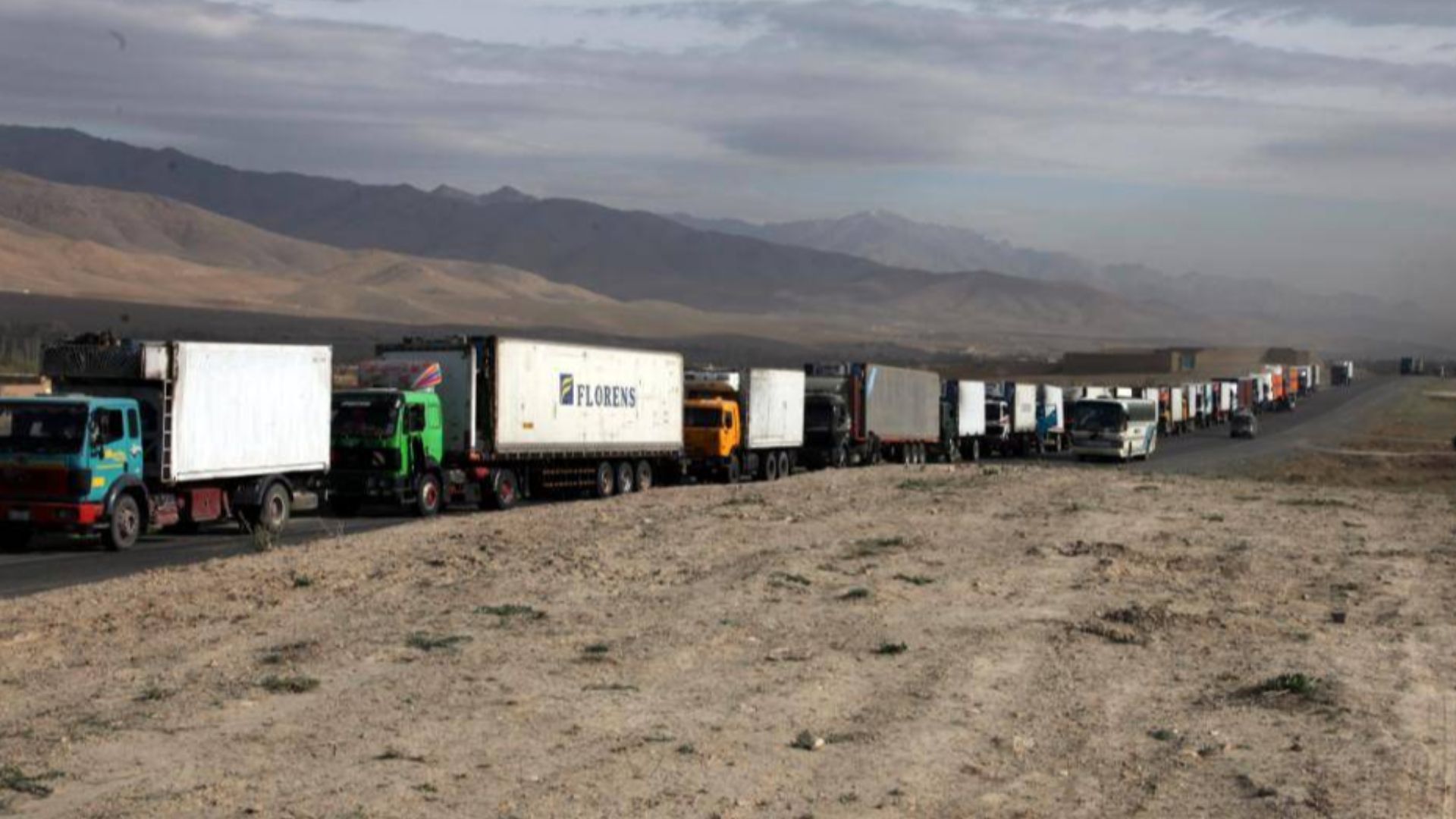 File:Convoy of trucks in Afghanistan.jpg
