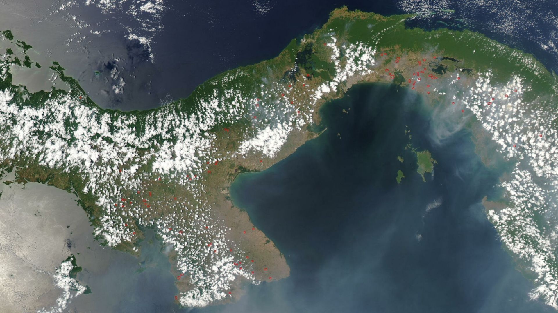 File:Satellite image of Panama in March 2003.jpg
