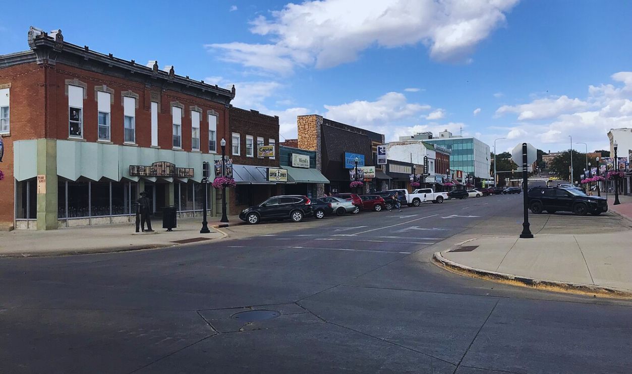 Downtown Pierre, South Dakota