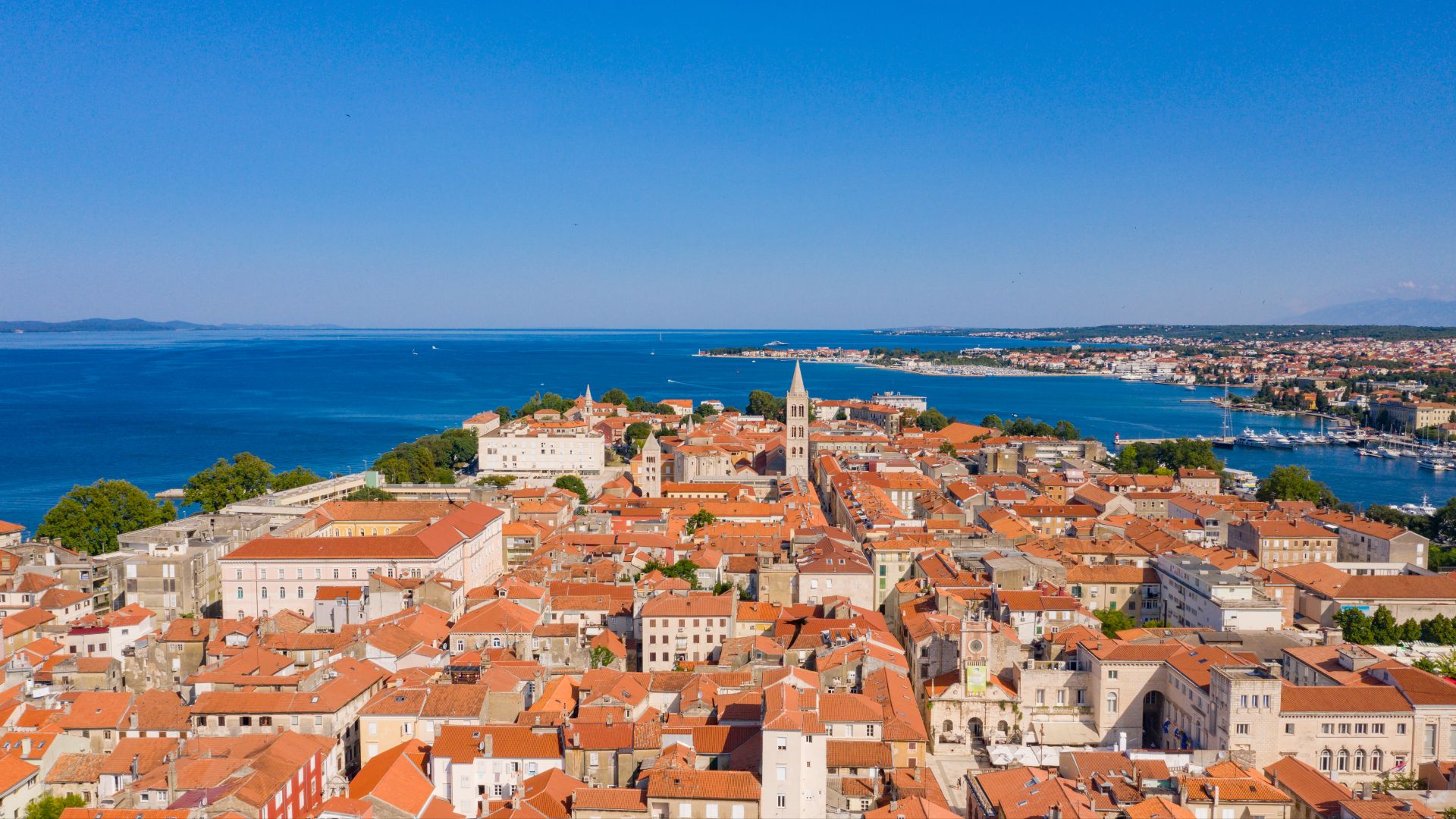 File:Aerial view of the historical center of Zadar, Croatia (48607312728).jpg
