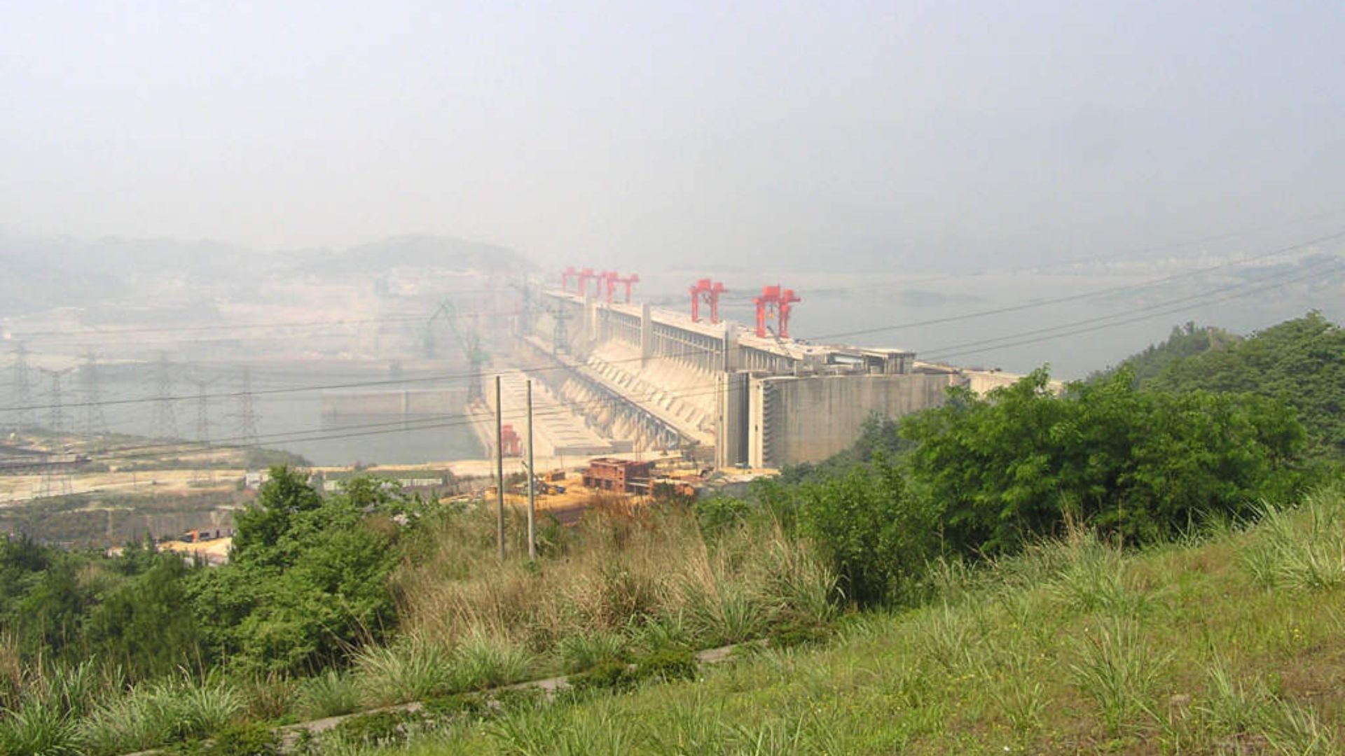 File:Three gorges dam view from vantage point.jpg