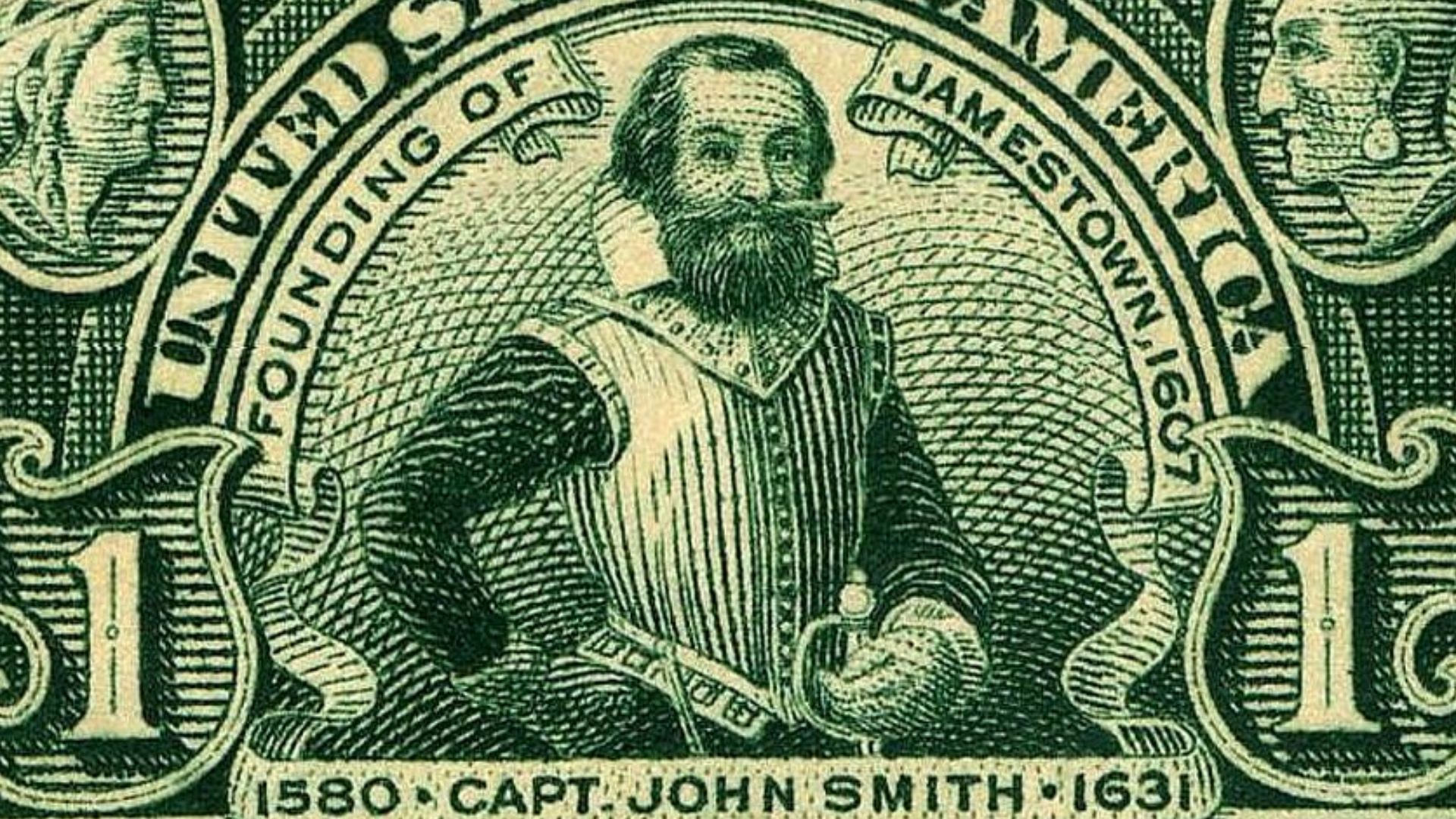 File:Founding of Jamestown stamp 1c 1907 issue.JPG