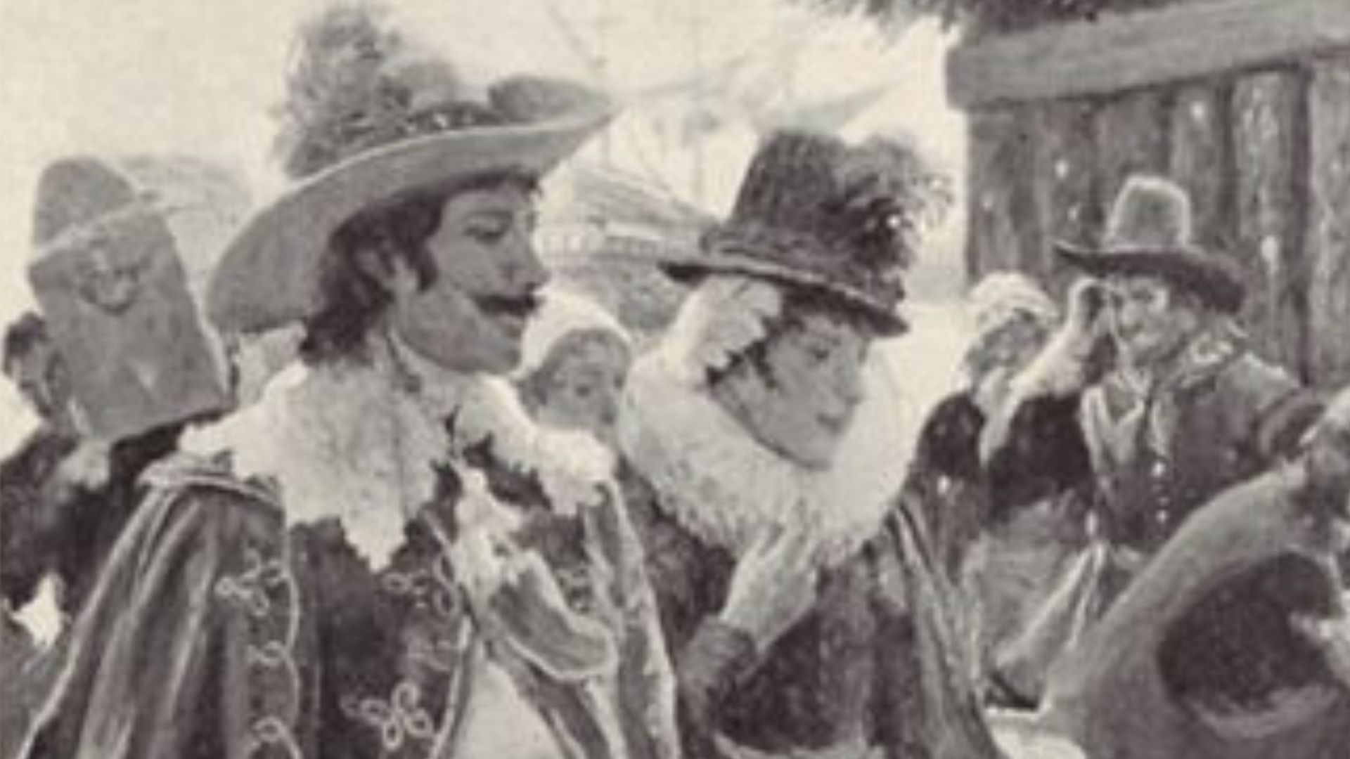 File:Two women came with Capt Christopher Newport to starving Jamestown Virginia in 1608.jpg