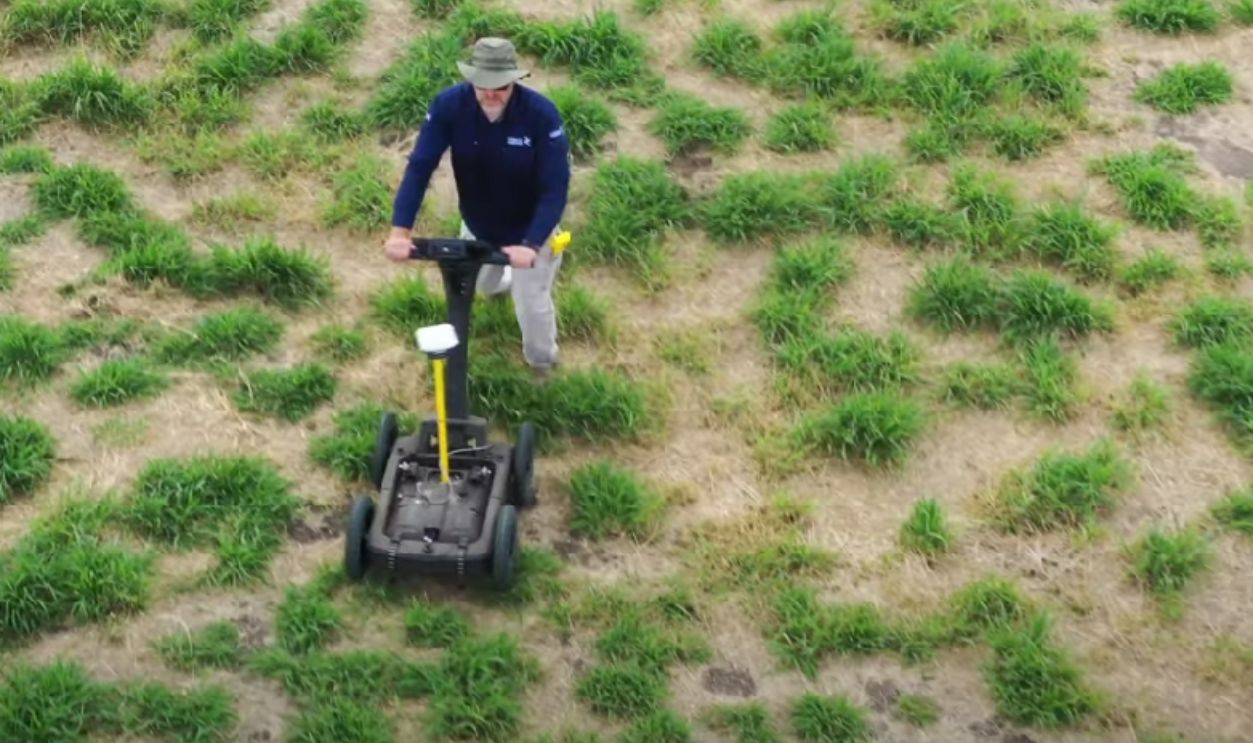 ground-penetrating radar archaeology