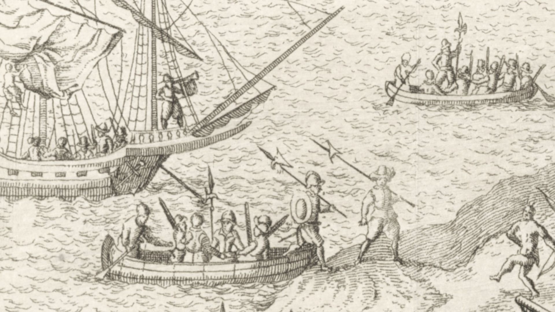 File:Ralph Hamor and Thomas Savage ask for the hand of Powhatan daughter Pocahontas.jpg